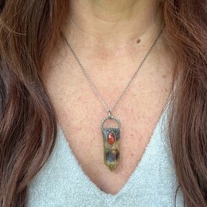 Artisan designed Lady bug talisman 🐞